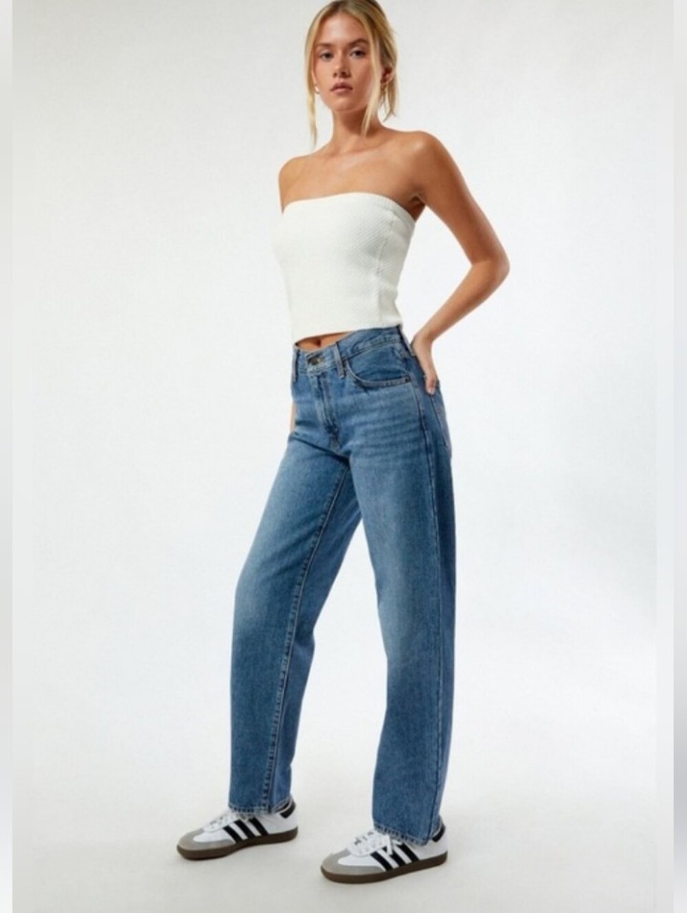 Levi's '94 Baggy Mid Rise Jeans - W31 L31 - 100% Rigid Cotton